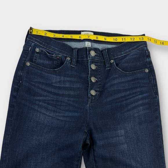 J.Crew 9" High-Rise Toothpick Jean in Sandstone Wash Size 27 - Picture 8 of 9